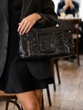 1970's Vintage leather bag